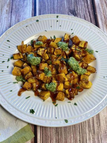 Featured photo for air fryer butternut squash