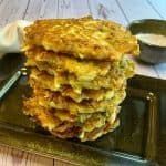 featured photo for cabbage fritters.