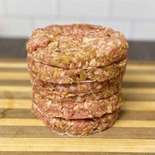 BBQ Cheddar Burger Patty