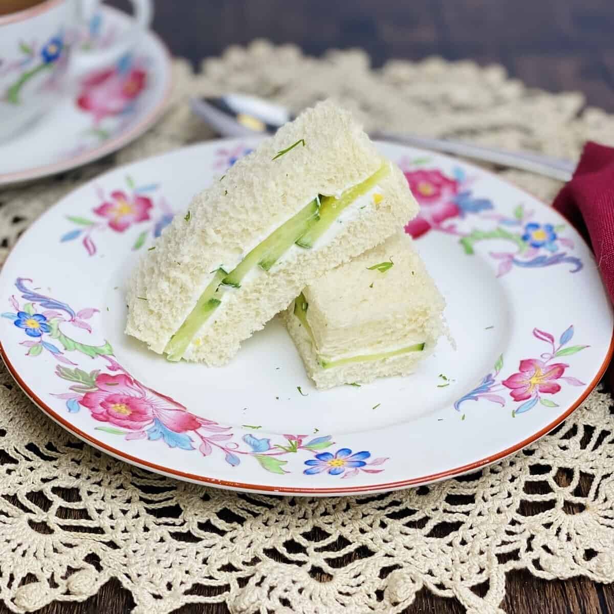 Traditional Cucumber Sandwiches - The Measured Scoop
