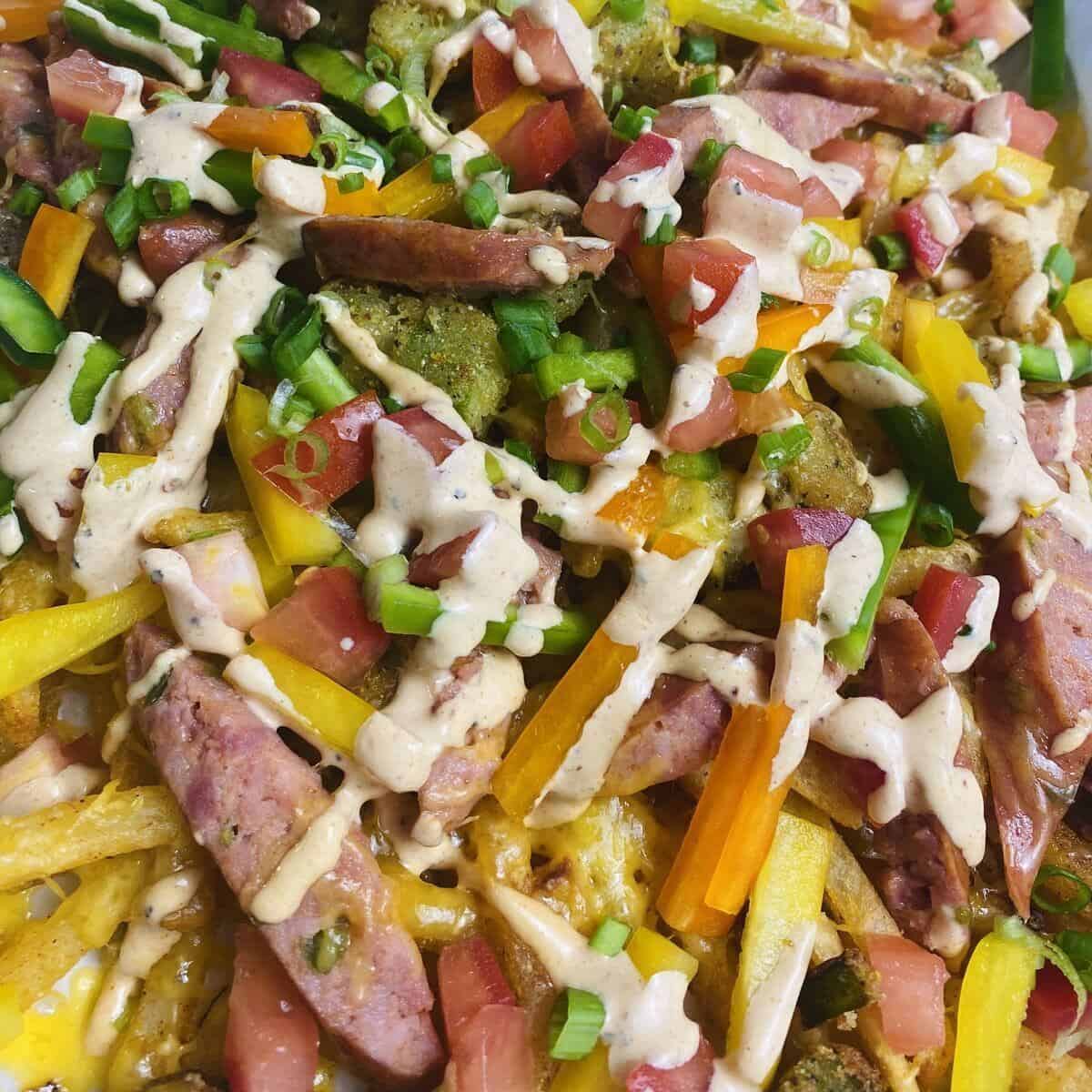 Cajun Dirty Fries - The Measured Scoop