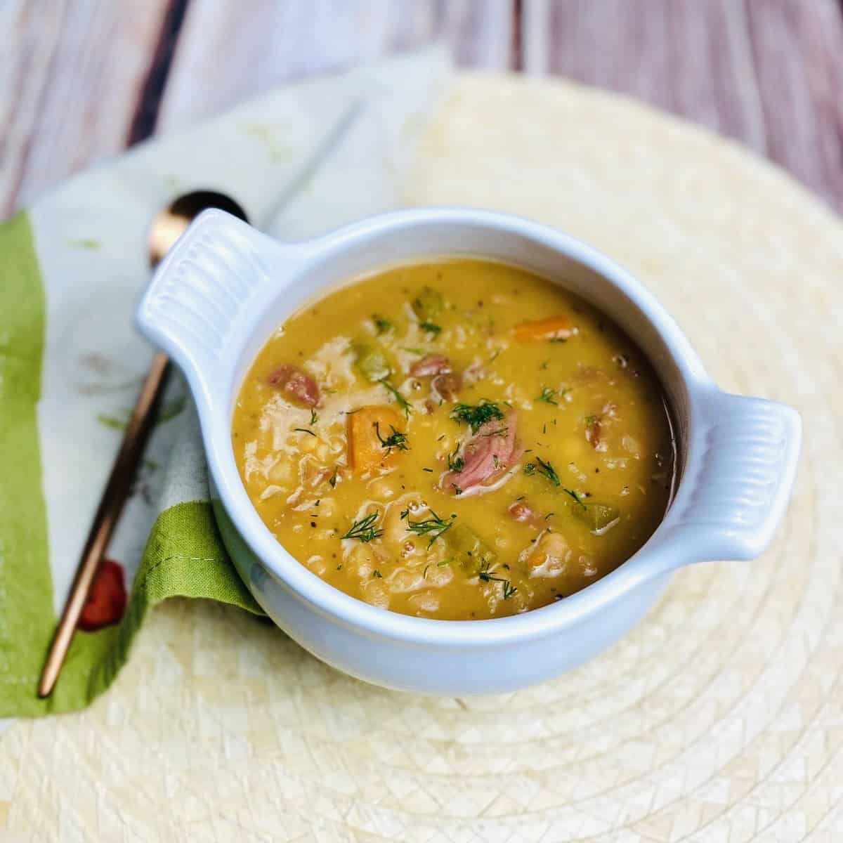 Instant Pot Ham and Beans - The Measured Scoop