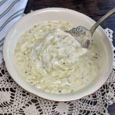 Creamy Leek Sauce