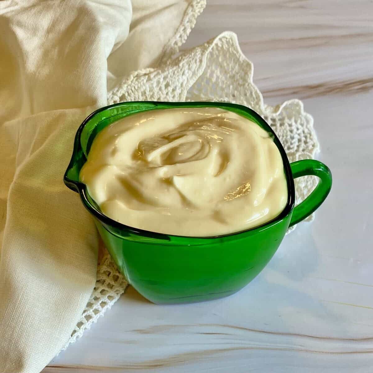 Garlic Aioli without Mayo (Easy Blender Recipe) - The Measured Scoop